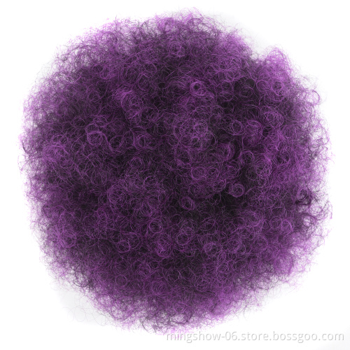 wholesale high puff synthetic afro chignon hair piece hair bun hair wigs